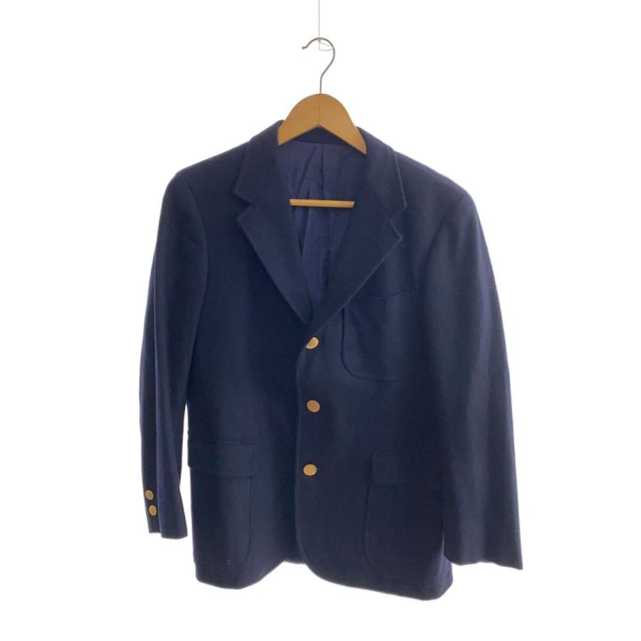 VAN◇紺ブレ/金ボタン/アメカジ/テーラードジャケット/--/ウール 
