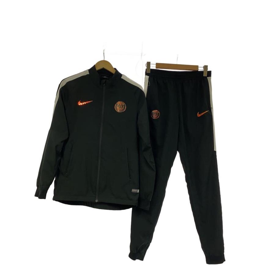 Nike 黒 ジャージセット　PSG NIKE◇×PSG/ジャージ/セットアップ/スポーツウェアー/M/BLK