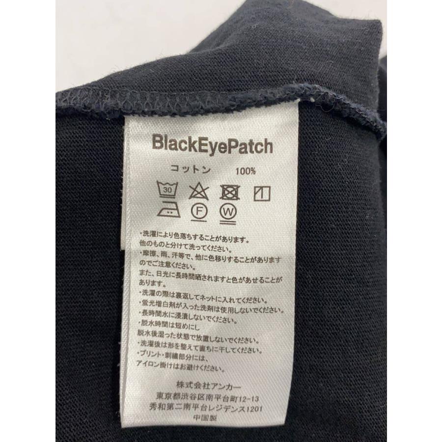 THE BLACK EYE PATCH◇ラインストーン/センターロゴ/Tシャツ/M