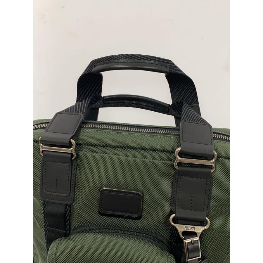TUMI◇ALPHA BRAVO/2WAY/ショルダーバッグ/ナイロン/グリーン/232397SP