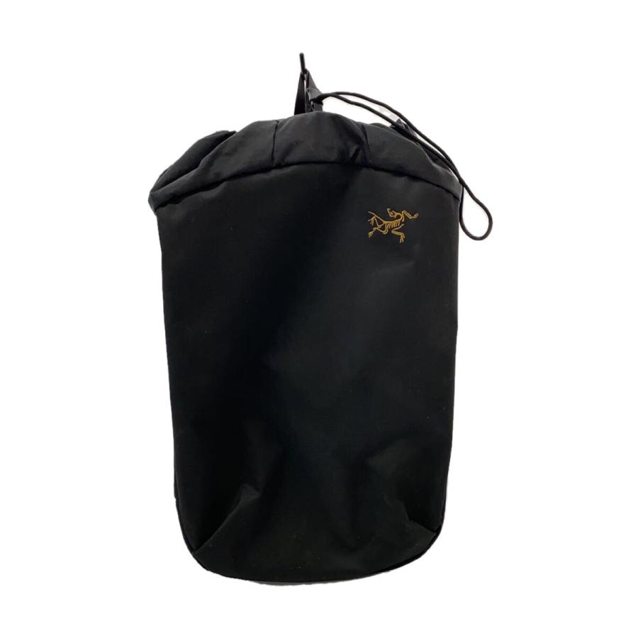 ARC'TERYX◇Bucket Bag ARRO 20/バックパック/リュック/BLK/無地
