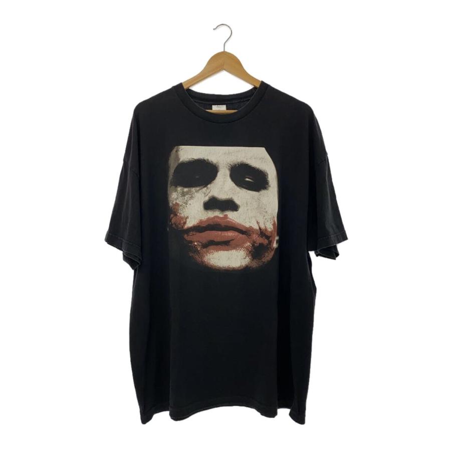 00s/ダークナイト/ジョーカー/Tシャツ/2L/コットン/BLK/プリント