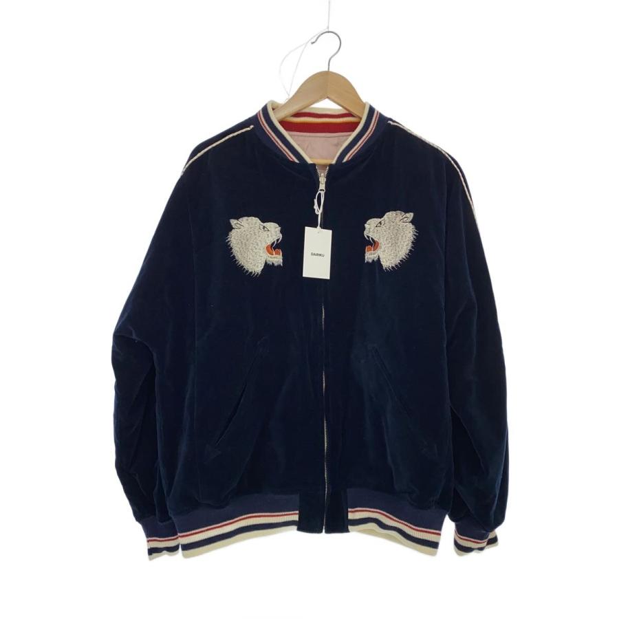 ベロア　スカジャン　M CAMBIO（カンビオ） スカジャン mj8773-ベロアスカジャン（スカル