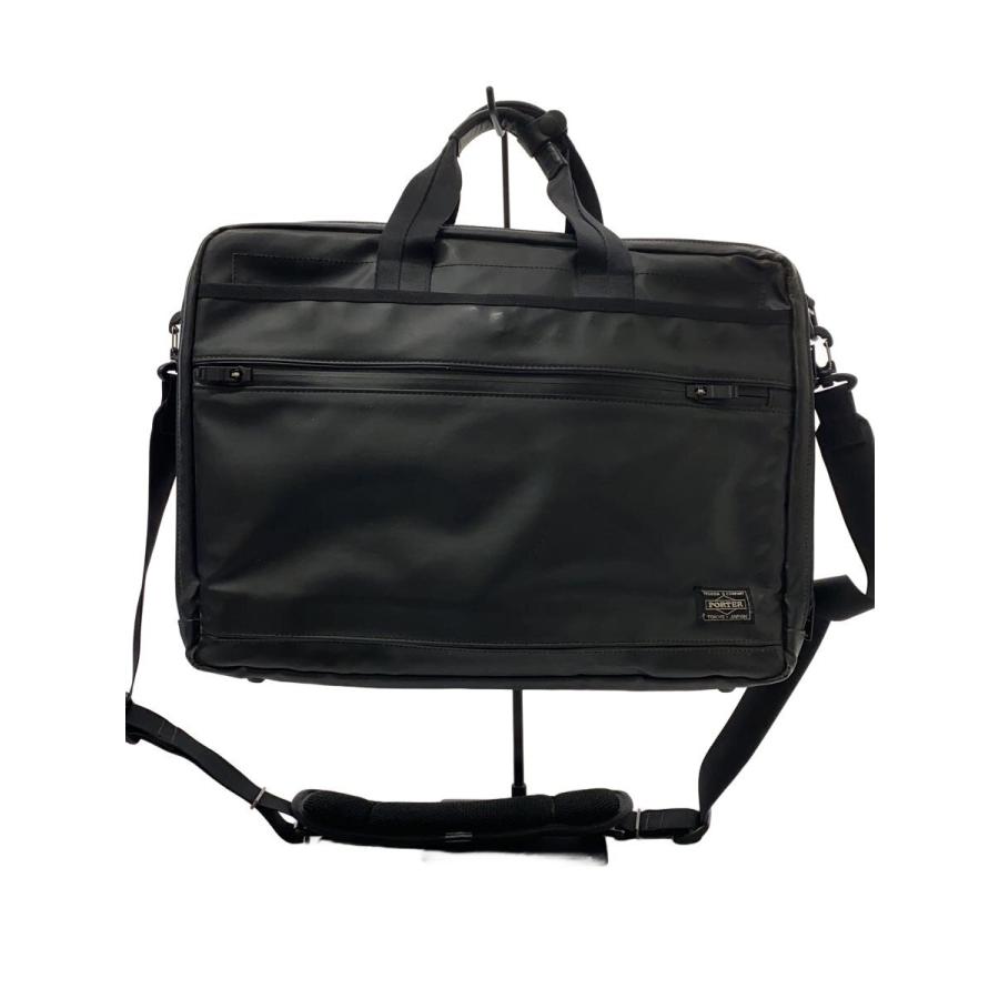 【美品】PORTER ポーター 2WAY ブリーフケース ビジネスバッグ PORTER◇2WAY/ビジネスバッグ/ブリーフケース/BLK/無地 : セカンド