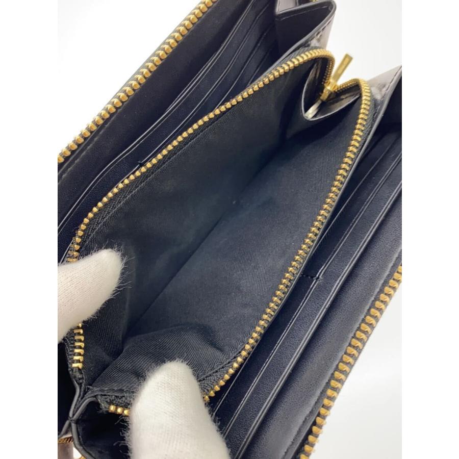 COACH◇長財布/レザー/BLK/総柄/レディース/F76971// : セカンド