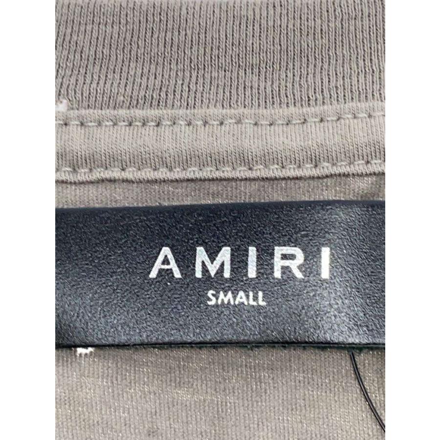 AMIRI◇Tシャツ/S/コットン/ショットガン/ダメージ加工// : セカンド