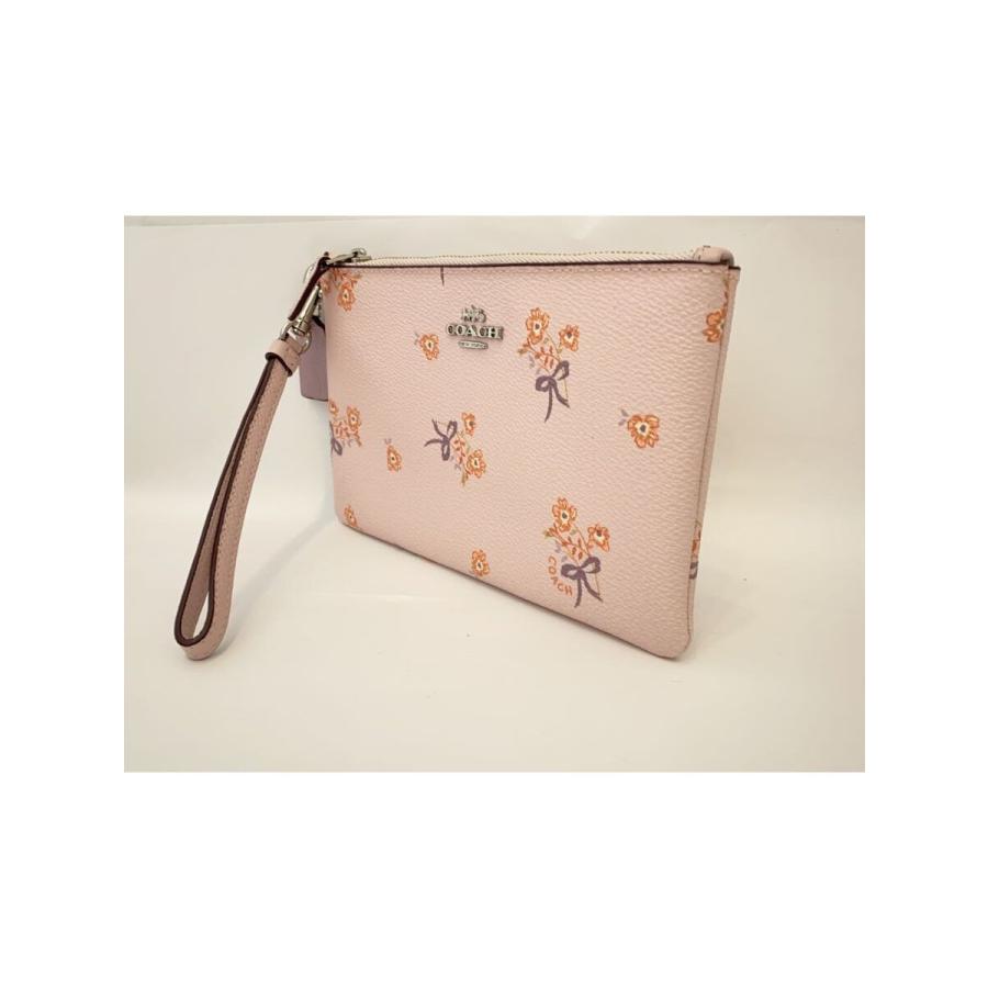 COACH◇COACH/ポーチ/PVC/PNK/花柄/b1877 : セカンドストリート