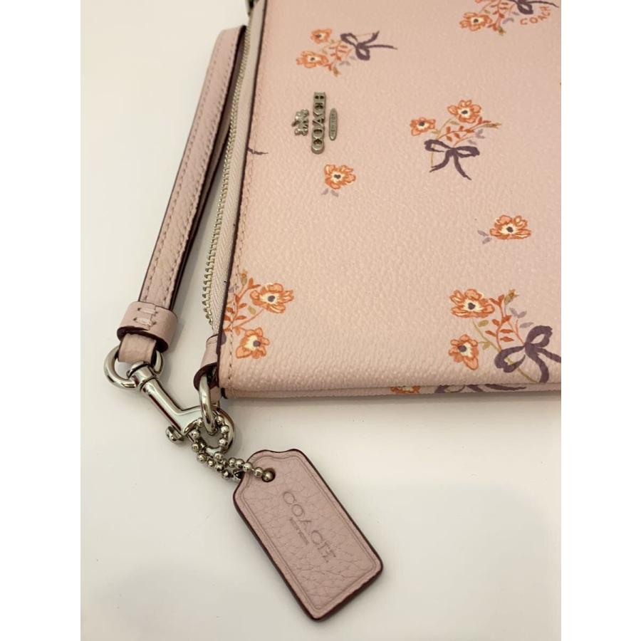 COACH ファッションバッグ ポーチ COACH◇COACH/ポーチ/PVC/PNK/花柄/b1877 : セカンドストリート