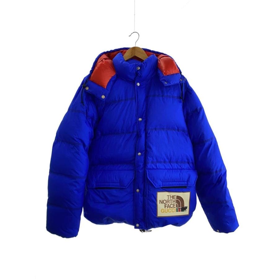 GUCCI◇ダウンジャケット/M/ナイロン/BLU/663753// : セカンド
