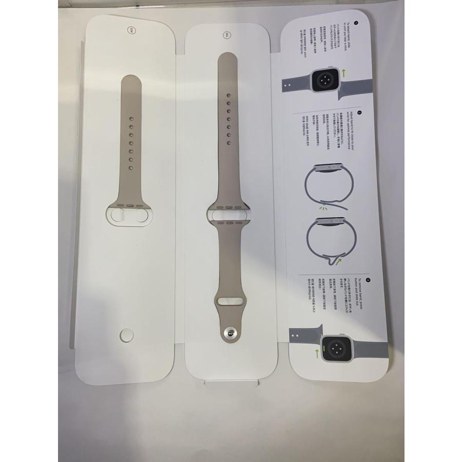 Apple◆Apple Watch Series 8 GPSモデル 41mm MNP63J/A [スターライト]/--/ラバー｜ssol-shopping｜06