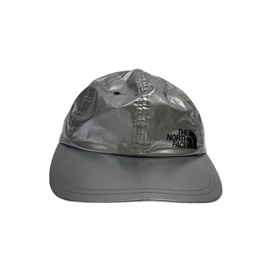 シュプリーム  ノースフェイス   18SS  lic Cap 6-Panel Cap メタリックキャップ帽子 中古 BS99 Supreme◇×THE NORTH FACE/18SS/Metallic 6-Panel Cap/SLV/NN418051