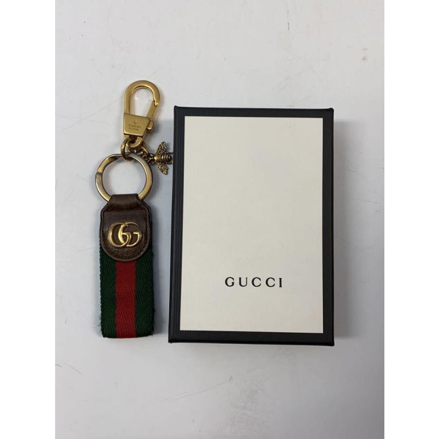 GUCCI◇キーホルダー_オフィディア_GGマーモント/--/マルチカラー