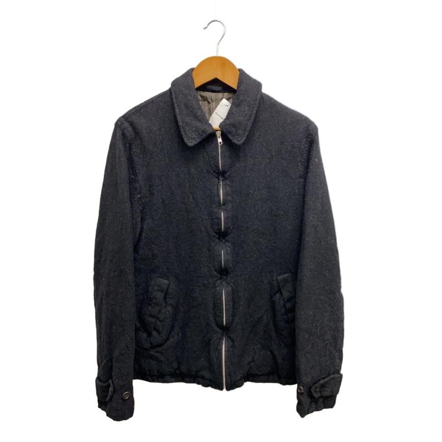 COMME des GARCONS HOMME◇縮絨ジップアップブルゾン/カーブ期/AD2003