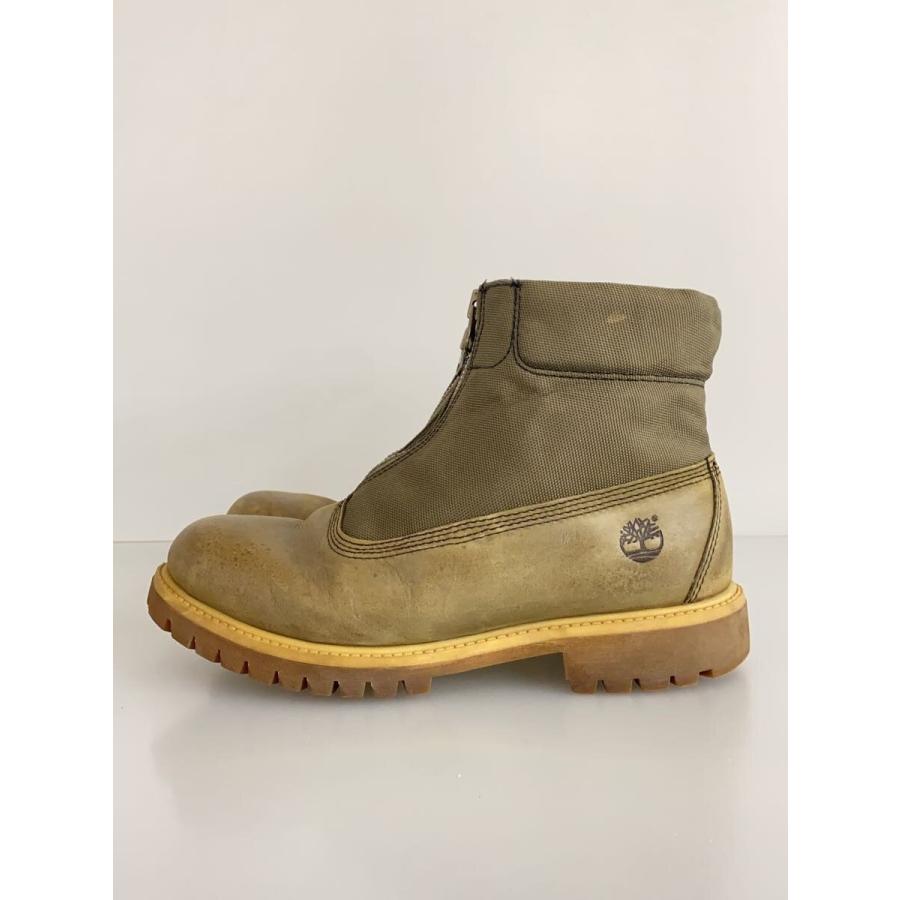 Timberland◇プレミアムジップトップブーツ/26cm/KHK/6528B : セカンド 