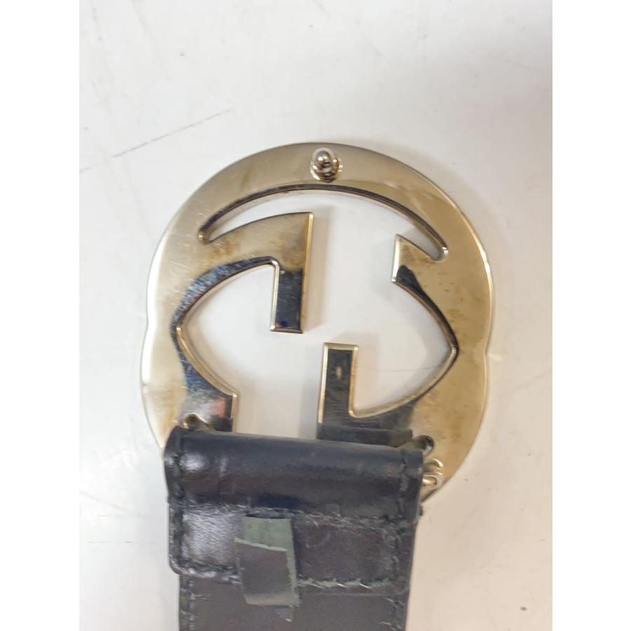 GUCCI◇ベルト/--/BLK/メンズ/114984// : セカンドストリートYahoo!店