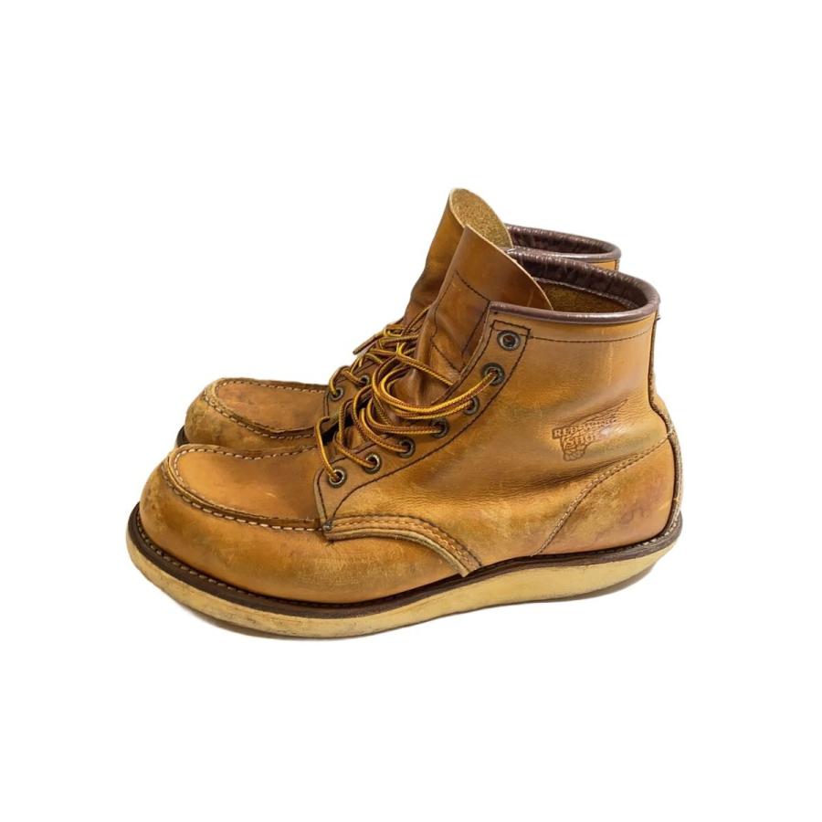RED WING レザー ブーツ アメリカ製27㎝ RED WING◇レースアップブーツ/27cm/CML/レザー/875// : セカンド