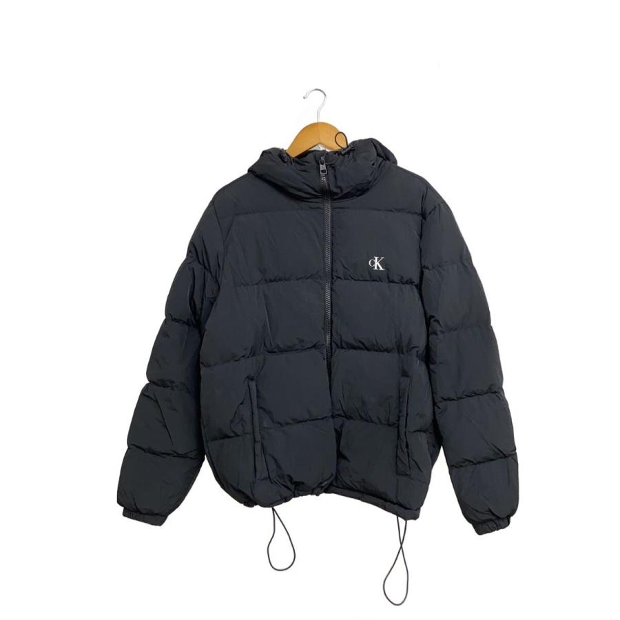 Calvin Klein Jeans◇ダウンジャケット/L/ナイロン/BLK/j324343 