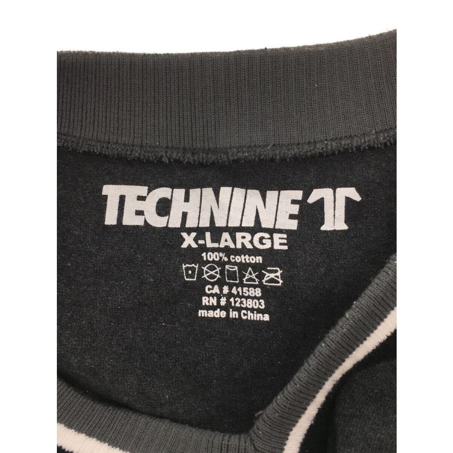 TECHNINE/ユニフォームシャツ/Tシャツ/XL/GRY/無地｜ssol-shopping｜03