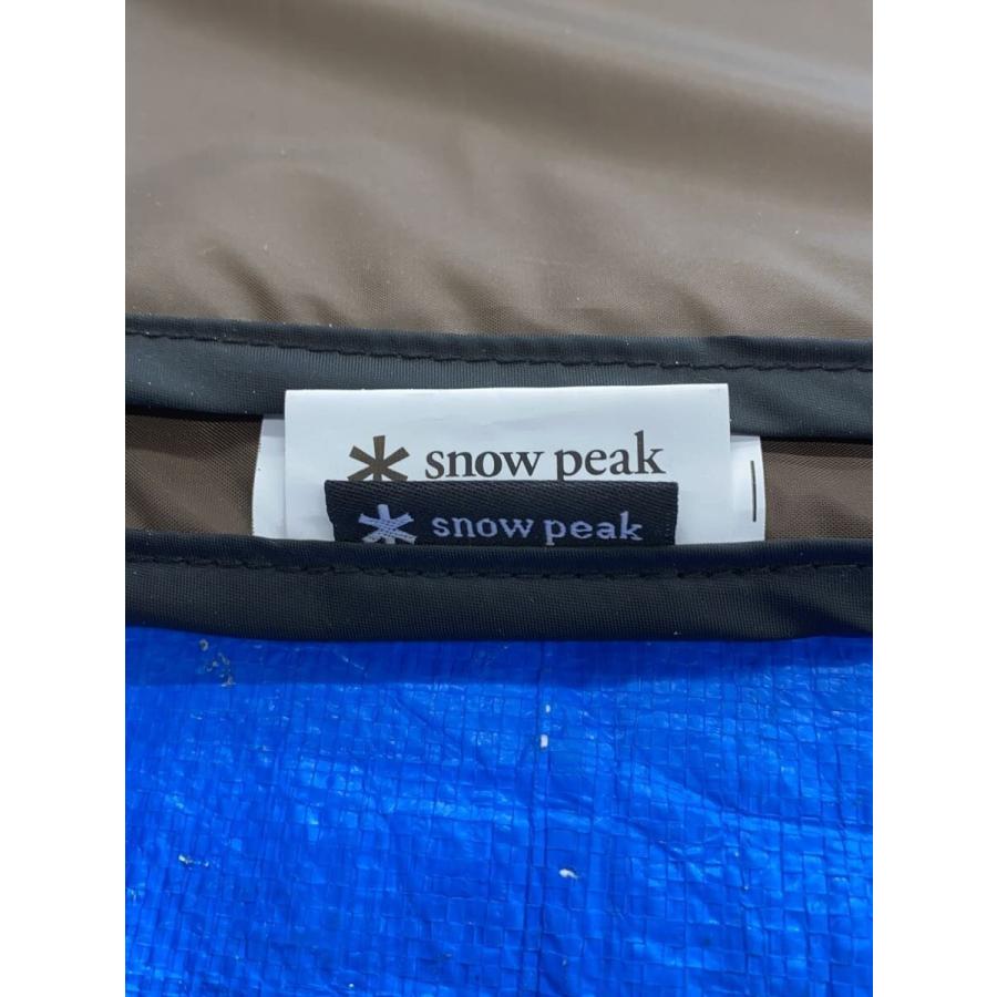 snow peak◆ランドネストドーム M マットシートセット/テントマット/2~3人用/ブラウン/TM-260