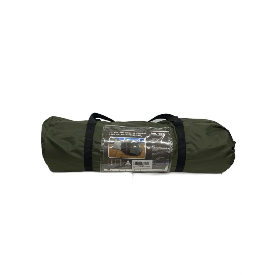 MIL-TEC◇ZELT 3-MEN TENT PLUS STORAGE SPACE/パップテント/テント/2