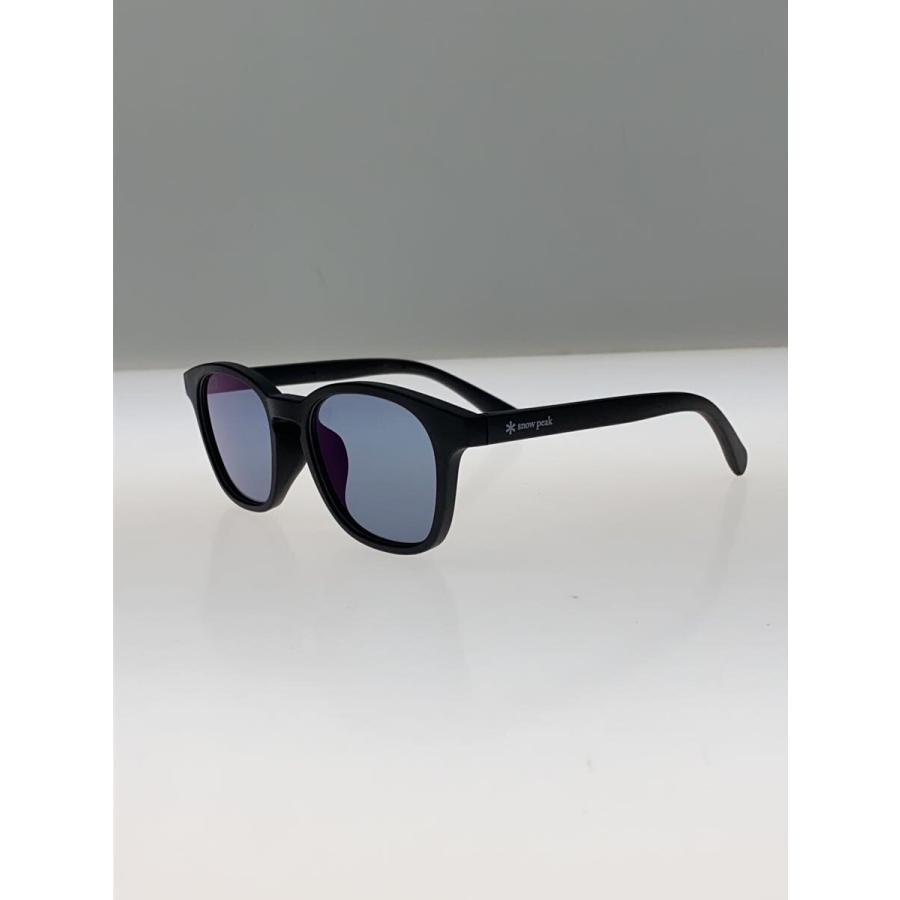 JINS◇JINS×Snow Peak Rubber SUNGLASSES/サングラス/ウェリントン/BLK