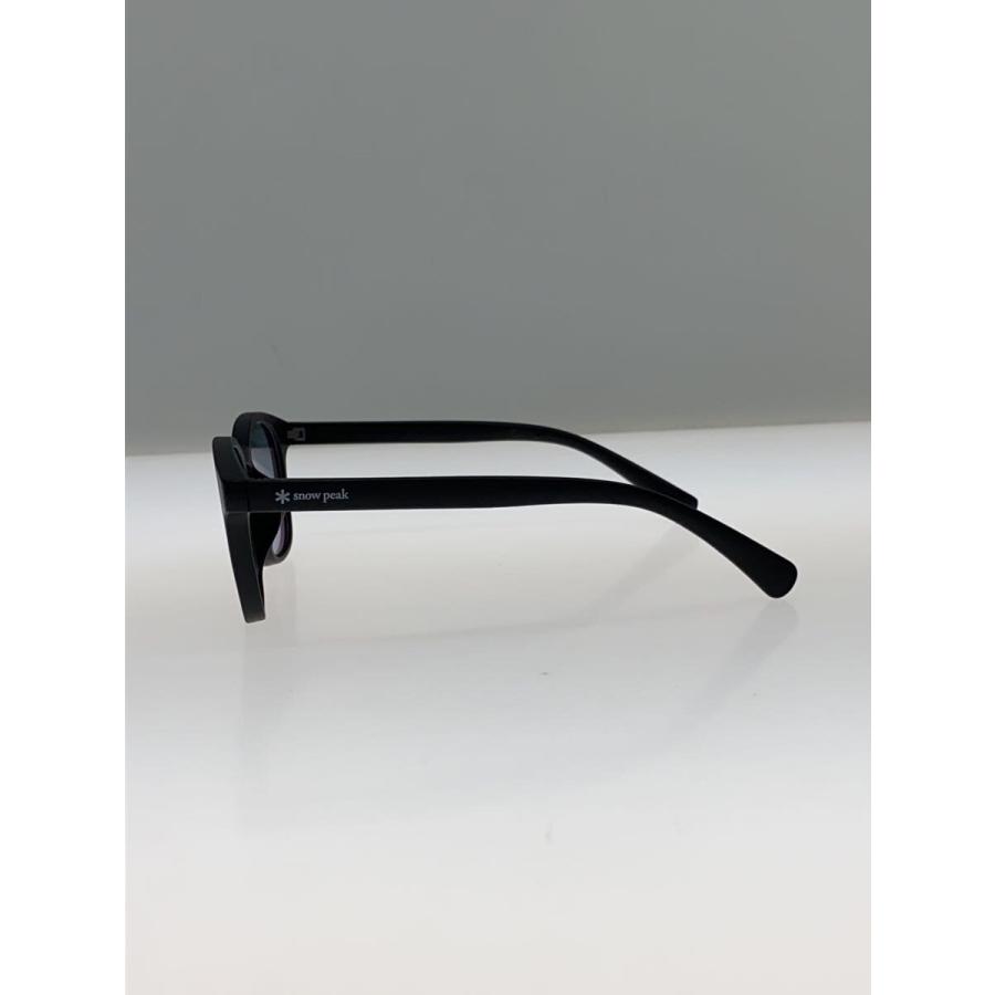 JINS◇JINS×Snow Peak Rubber SUNGLASSES/サングラス/ウェリントン/BLK