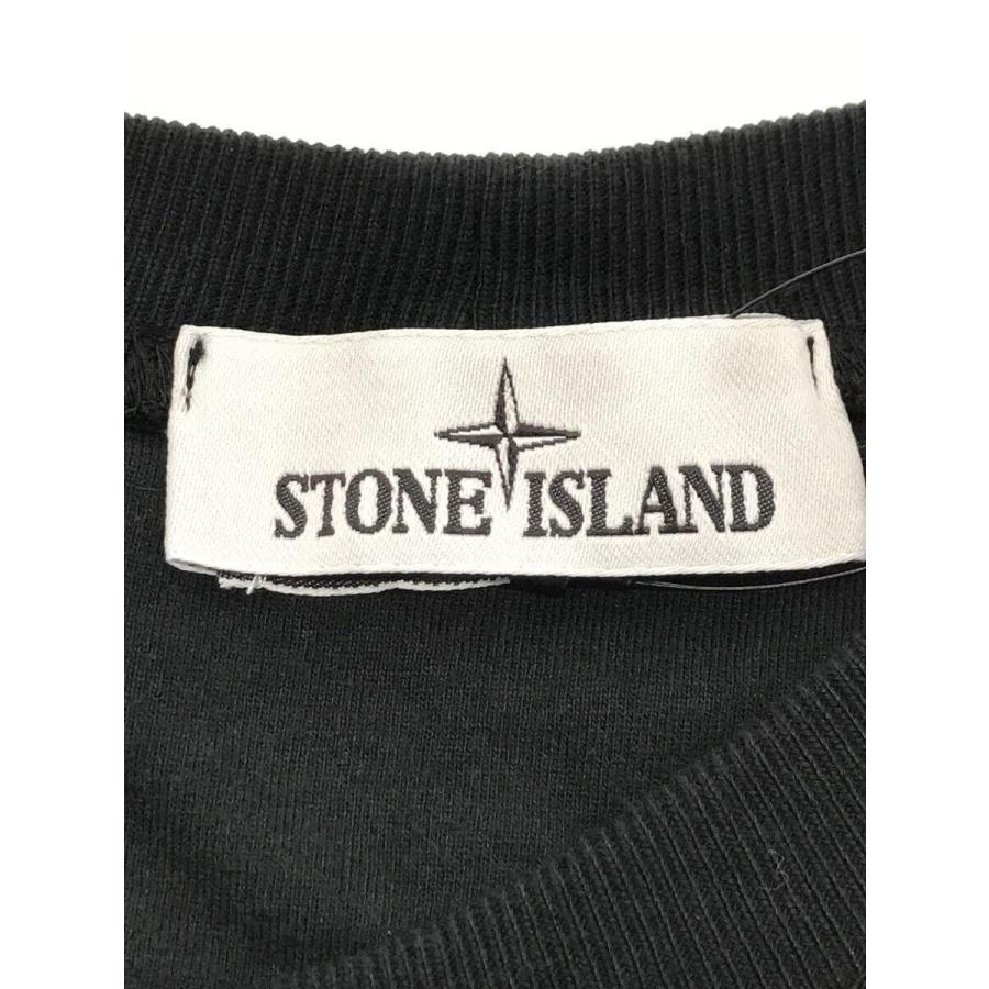 STONE ISLAND◇FISSATO TREATMENT/クルーネックポケットTシャツ/XL