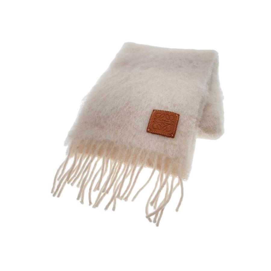 LOEWE マフラー 未使用 LOEWE◇マフラー/--/WHT/レディース : セカンドストリートYahoo!店
