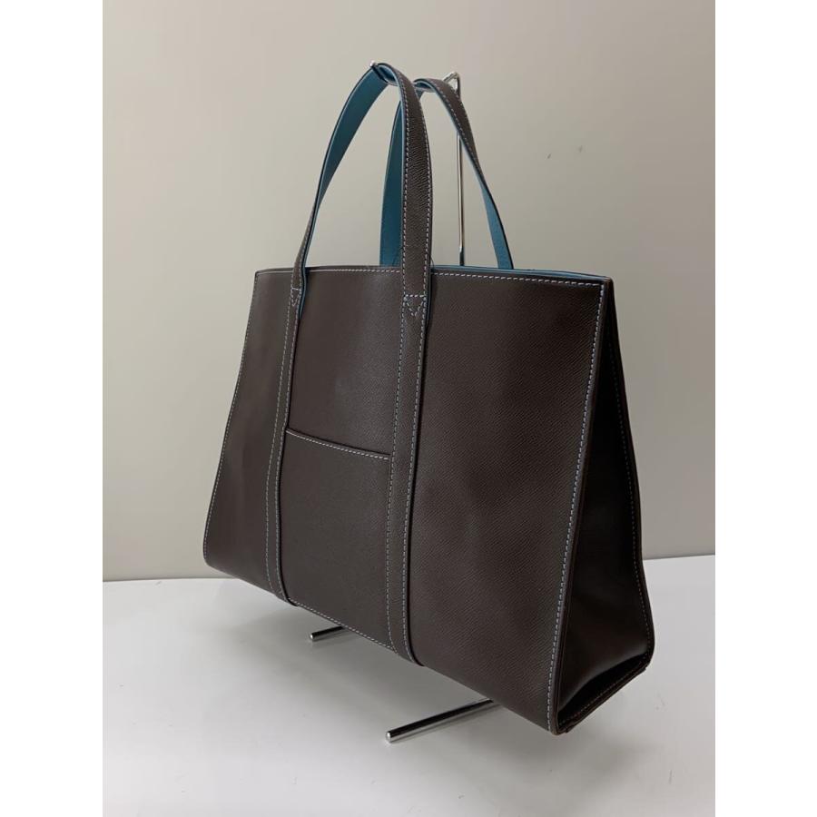 大峡製鞄◇トートバッグ/レザー/BRW// : セカンドストリートYahoo!店 