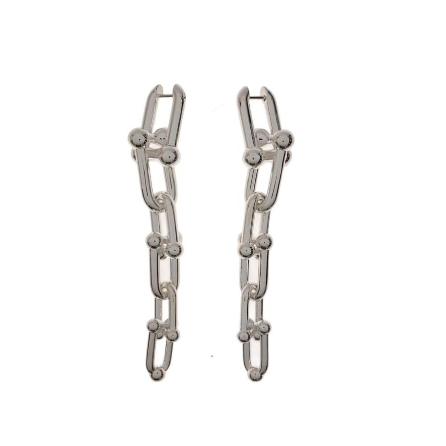 TIFFANY&Co.◇ハードウェア/グラジュエイテッド/ピアス/SV925/SLV