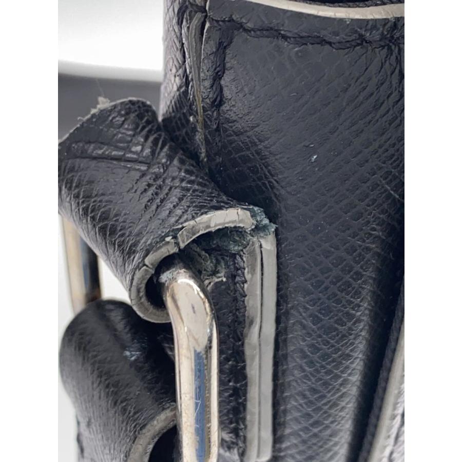 LOUIS VUITTON◇ロマンPM_タイガ/牛革/BLK/M32726 : セカンド