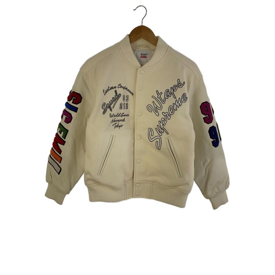 Supreme◇袖汚れ有/VARSITY JACKET/ダブルタップス/スタジャン
