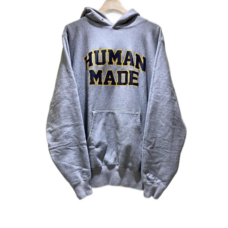HUMAN MADE◇パーカー/XL/コットン/GRY : セカンドストリートYahoo!店 