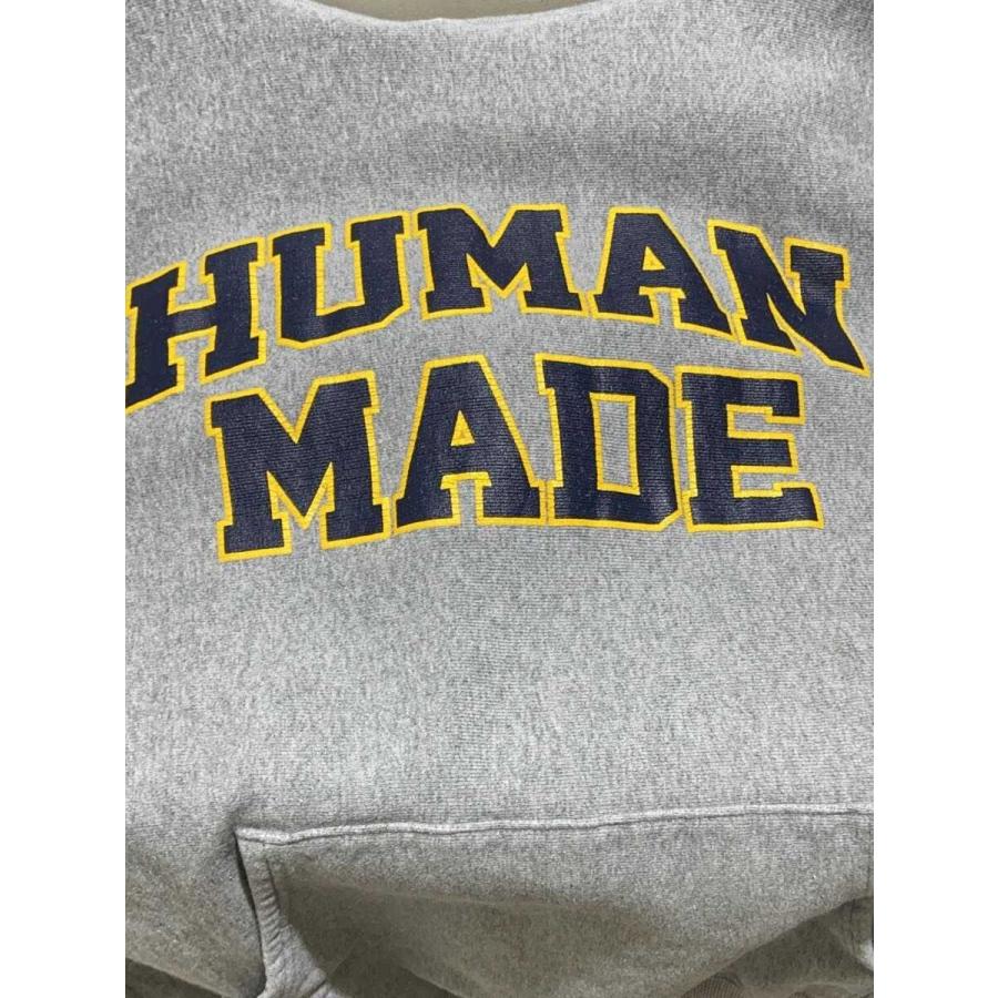 HUMAN MADE◇パーカー/XL/コットン/GRY : セカンドストリートYahoo!店 