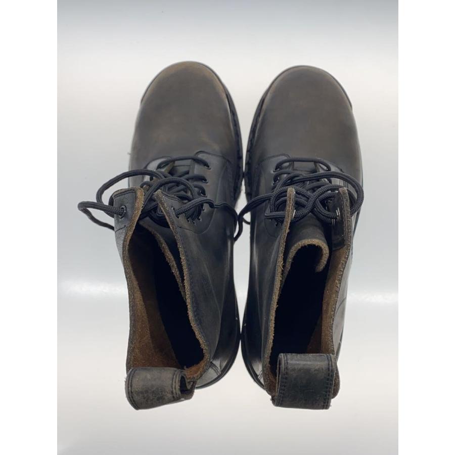 BALENCIAGA◇STRIKE BOOTIE/レースアップブーツ/43/BLK/レザー/670633