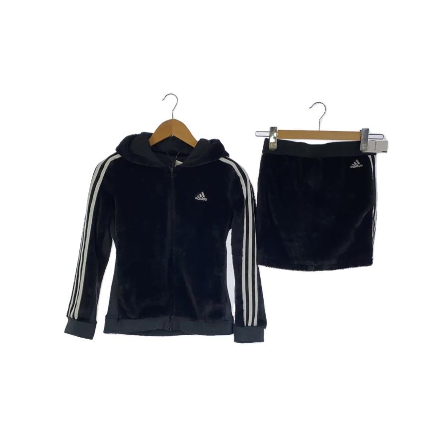 adidasファー素材ジャケットとスカートセット adidas◇ADIDAS GOLF/セットアップ/フロントジップジャケット/スカート