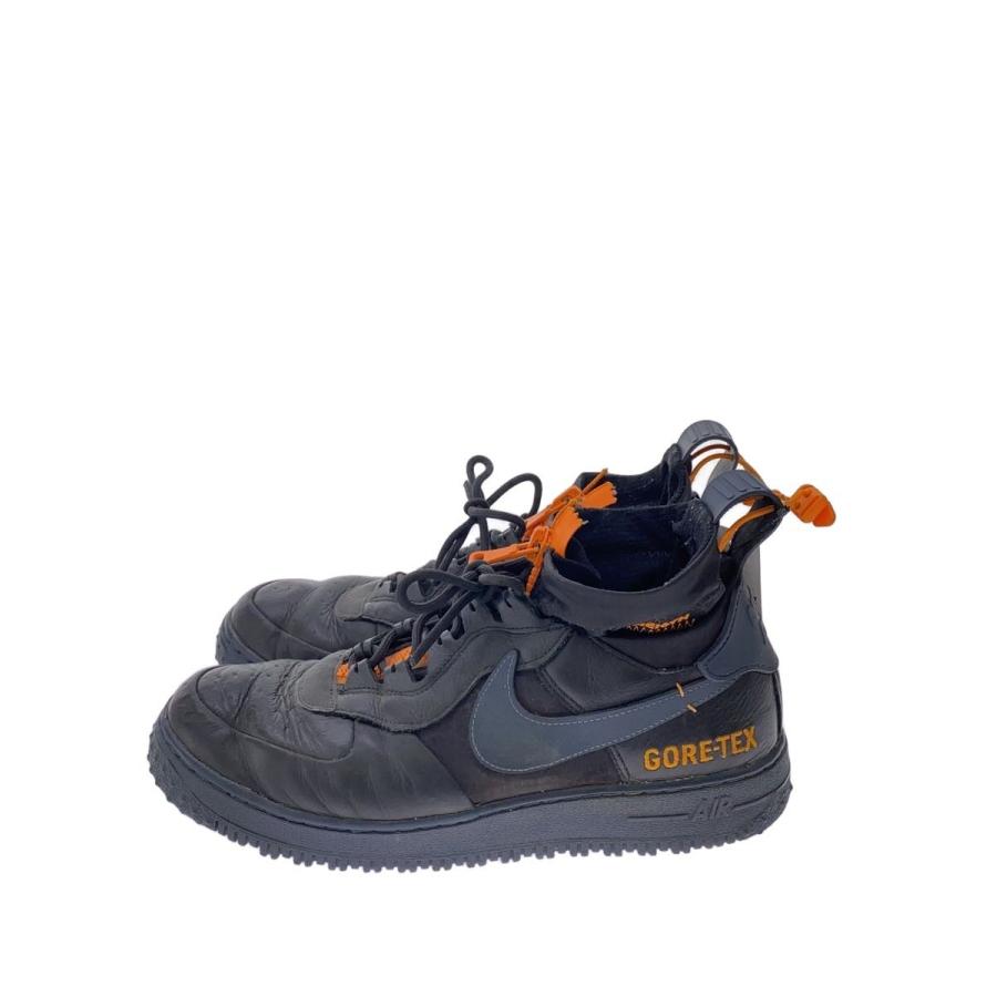 NIKE◇AIR FORCE 1 HIGH WTR GTX/29cm/NVY/レザー : セカンド 
