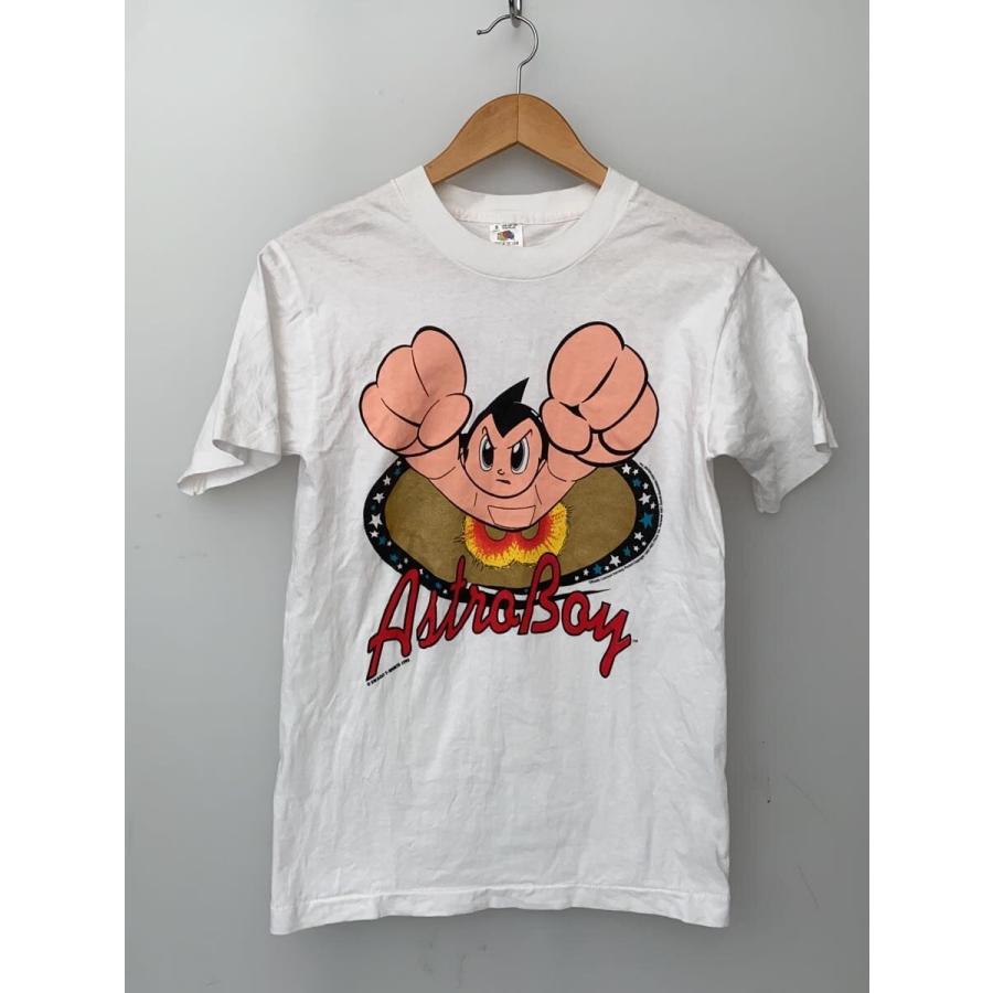 FRUIT OF THE LOOM◇Tシャツ/S/コットン/WHT/プリント/鉄腕アトム