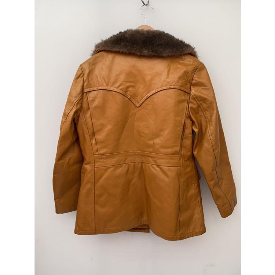 ◆入手困難/美品◆SCHOTT 359 ランチコート レザージャケット 38 Schott◇80s/ランチコート/L/レザー/BRW/無地 : セカンドストリート