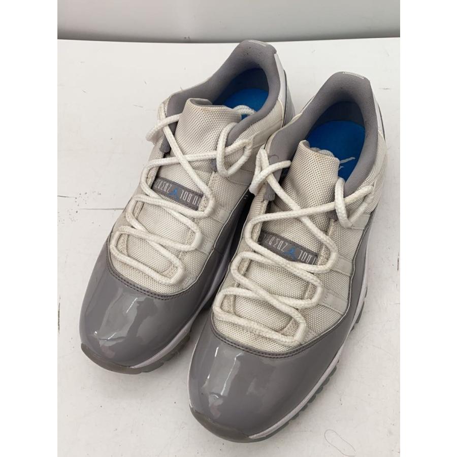 NIKE◇AIR JORDAN 11 RETRO LOW_エア ジョーダン レトロ ロウ/28cm/GRY 