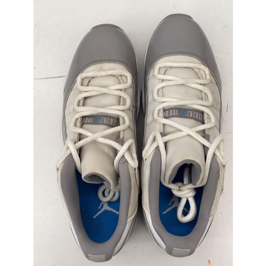 NIKE◇AIR JORDAN 11 RETRO LOW_エア ジョーダン レトロ ロウ/28cm/GRY 