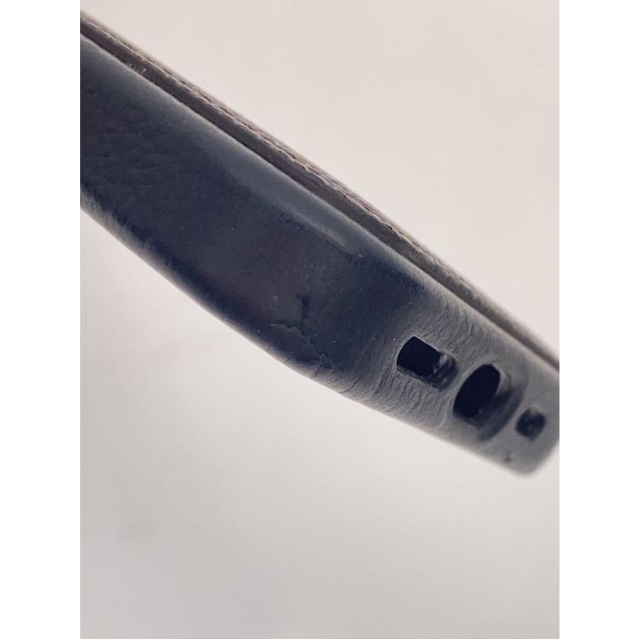LOUIS VUITTON◆24年製/バンパー/カーフレザー/iPhone16Pro/BLK/モノグラムキャンバス/M12551_3