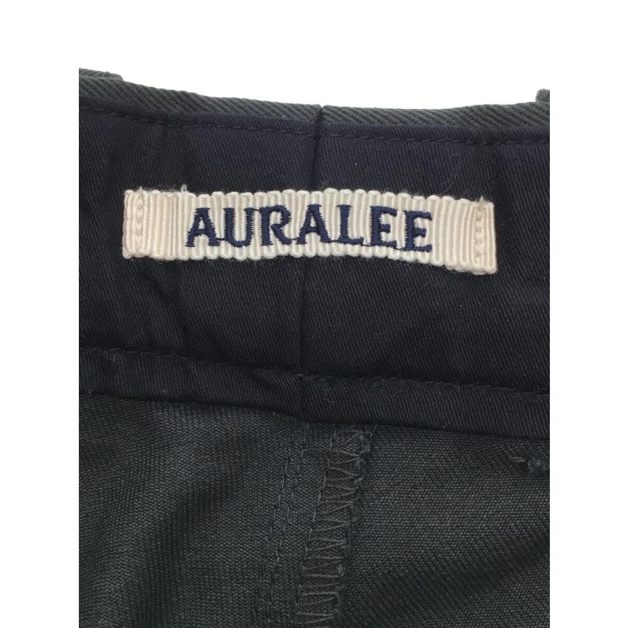 AURALEE◇21SS/EXCLUSIVE WASHED FINX CHINO PANTS/4/コットン/GRN