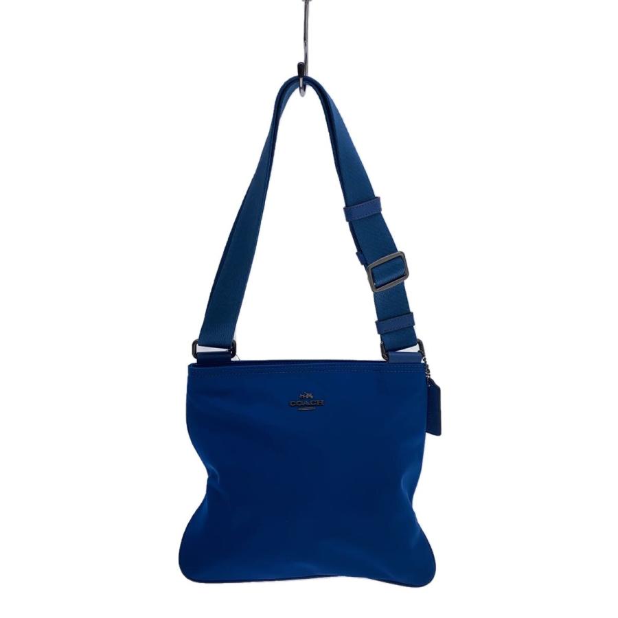 COACH 青 ショルダーバッグ タッセル付き COACH◇ショルダーバッグ/--/BLU/f22346 : セカンドストリートYahoo!店