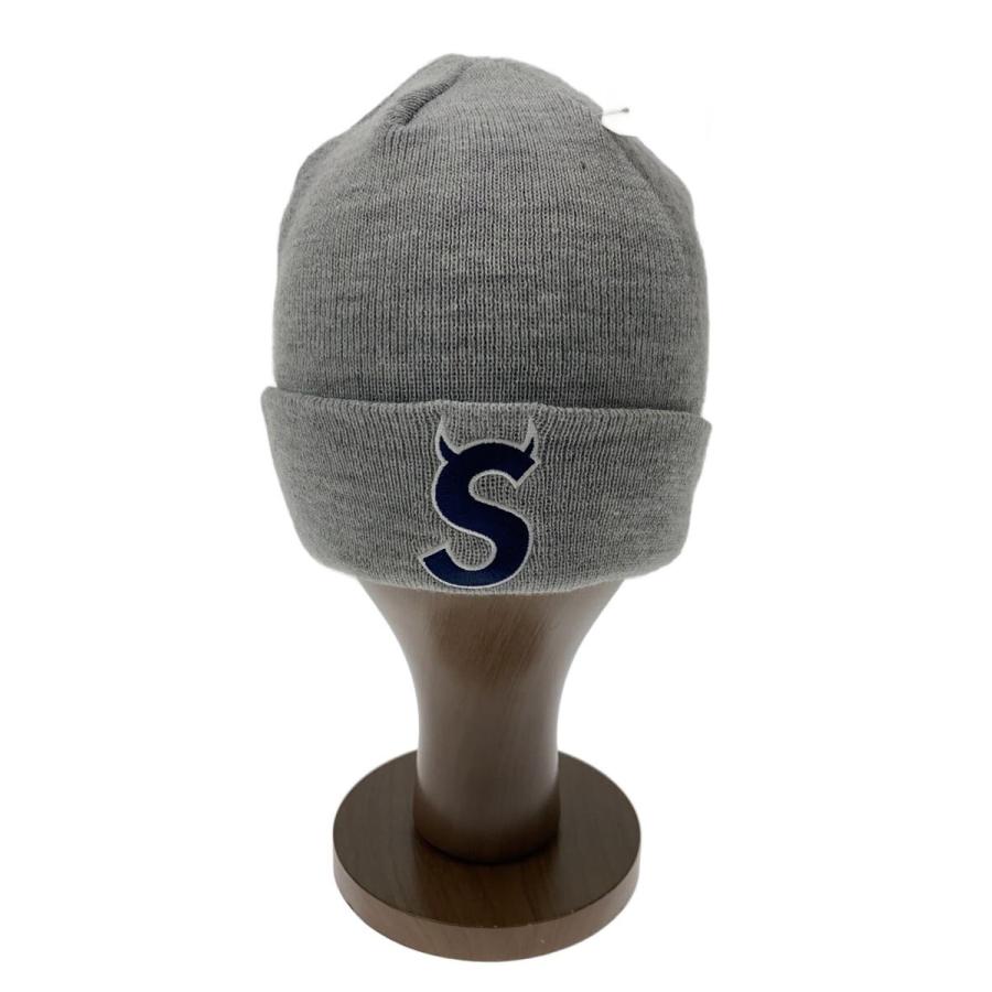 Supreme◇×NEW ERA/ニットキャップ/--/アクリル/GRY/メンズ