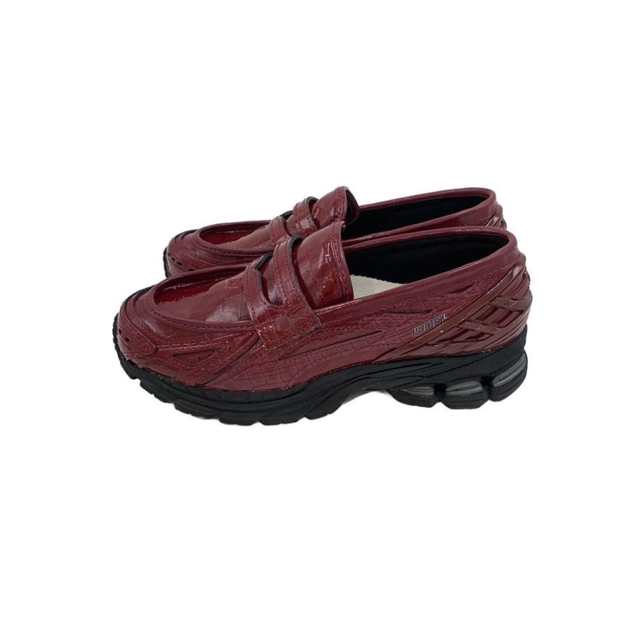 NEW BALANCE◇ローファー/22.5cm/BRD/エナメル/U1906LCS/Red Croc