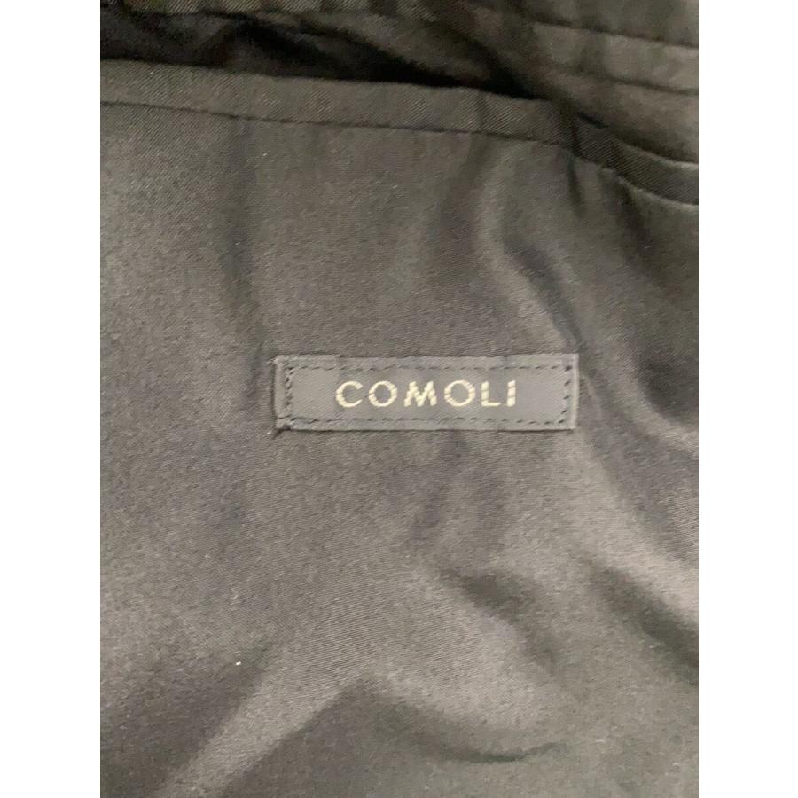 COMOLI◆バルカラーコート/1/カシミア/ネイビー/無地/A03-04016の画像