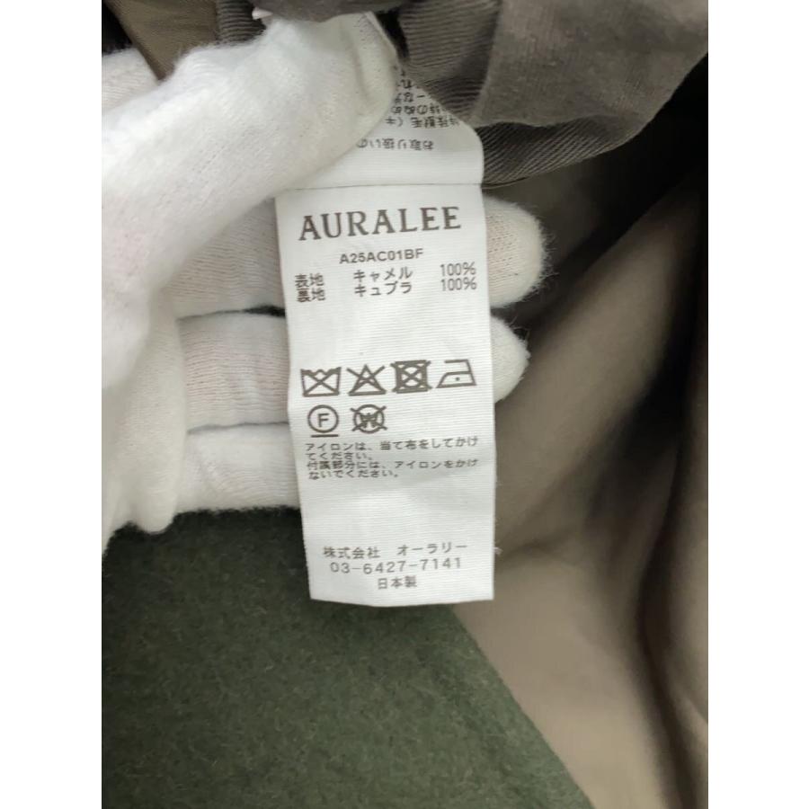 AURALEE◆コート/3/キャメル/KHK/無地/A25AC01BFの画像