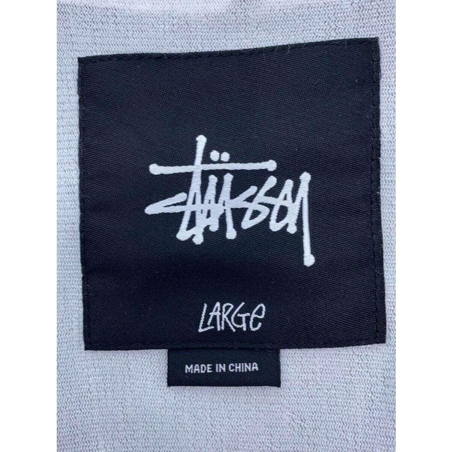 STUSSY◆コーチジャケット/アーチーロゴ/90s/L/ナイロン/BLK//｜ssol-shopping｜03