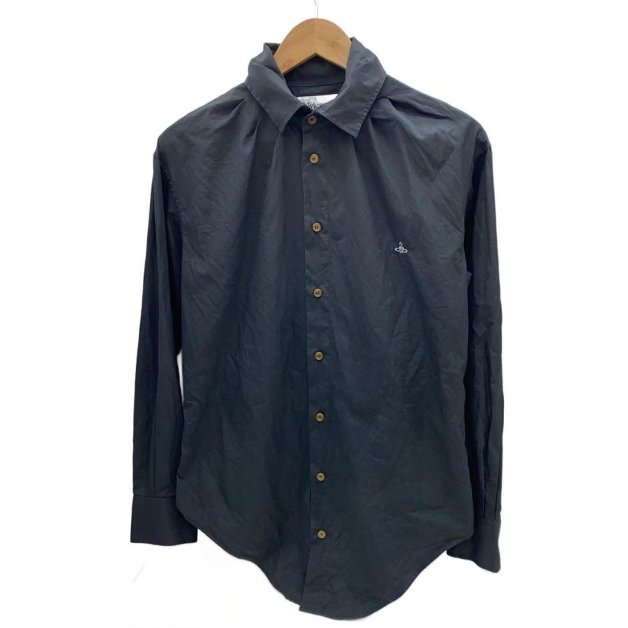 Vivienne Westwood MAN◇オーブロゴデザイン/長袖シャツ/44/コットン